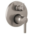 Product Image of Trinsic Contemporary Two Handle Monitor 14 Series Valve Trim w/ 3-Setting Diverter (Stainless Steel), T24859-SS