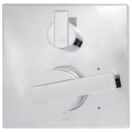Product Image of Angular Modern Monitor 14 Series Valve Trim with 3-Setting Integrated Diverter (Chrome), T24867