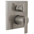 Product Image of Ara Angular Modern Monitor 14 Series Valve Trim w/ 3-Setting Diverter (Stainless Steel), T24867-SS