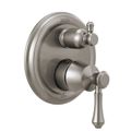 Product Image of Cassidy Traditional 2-Handle Monitor 14 Series Valve Trim w/ 3-Setting Integrated Diverter (Stainless), T24897-SS