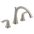 Product Image of Lahara Two Handle Roman Tub Bathroom Faucet (Stainless), T2738-SS