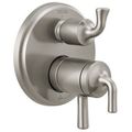 Product Image of Kayra 2-Handle Monitor 17 Series Valve Trim w/ 3- or 6- Setting Diverter (Stainless), T27833-SS