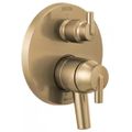 Product Image of Trinsic Contemporary Monitor 17 Series Valve Trim w/ 3-Setting Integrated Diverter (Champagne Bronze), T27859-CZ