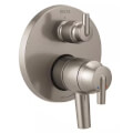 Product Image of Trinsic Contemporary Two Handle Monitor 17 Series Valve Trim w/ 3-Setting Diverter (Stainless Steel), T27859-SS