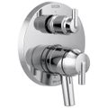 Product Image of Trinsic Contemporary 2 Handle Monitor 17 Series Valve Trim w/ 3-Setting Integrated Diverter (Chrome), T27859