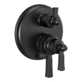 Product Image of Traditional 2-Handle Monitor, 17 Series Valve Trim w/ 6-Setting Diverter (Matte Black), T27956-BL