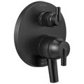Product Image of Trinsic Contemporary Monitor 17 Series Valve Trim w/ 6-Setting Diverter (Matte Black), T27959-BL