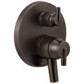 Product Image of Trinsic Contemporary Two Handle Monitor 17 Series Valve Trim with 6-Setting Integrated Diverter (Venetian Bronze), T27959-RB