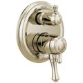 Product Image of Cassidy Monitor 17 Series Valve Trim w/ 6-setting Integrated Diverter (Polished Nickel), T27997-PN