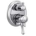 Product Image of Cassidy Traditional 2-Handle Monitor 17 Series Valve Trim w/ 6-Setting Integrated Diverter (Chrome), T27997