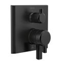 Product Image of Pivotal Monitor 17 Series Valve Trim w/ 6-Setting Integrated Diverter (Matte Black), T27999-BL