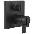 Product Image of Ara Angular Modern TempAssure 17T Series Valve Trim with 6-Setting Integrated Diverter (Matte Black), T27T967-BL