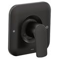Product Image of Rizon Matte Black Posi-Temp Tub/Shower Valve Trim, T2811BL