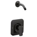 Product Image of Rizon Matte Black Posi-Temp Shower Only, no Shower Head, 2.5 gpm, T2812NHBL
