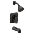 Product Image of Rizon Matte Black Posi-Temp Tub/Shower only Trim, 1.75 gpm, T2813EPBL