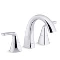 Product Image of Medley Deck Mount Bathroom Faucet, Trim Only (Polished Chrome), T29365-4-CP