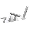 Product Image of TrillianTwo-handle Roman Tub Trim w/ Hand Shower, T4743-PR