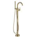 Product Image of Trinsic Single Handle Floor Mount Tub Filler Trim w/ Hand Shower (Champagne Bronze)