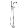 Product Image of Trinsic Single Handle Floor Mount Tub Filler Trim w/ Hand Shower (Chrome)