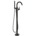 Product Image of Trinsic Single Handle Floor Mount Tub Filler Trim w/ Hand Shower (Venetian Bronze), T4759-RBFL