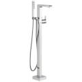 Product Image of Ara Single Handle Floor Mount Tub Filler Trim w/ Hand Shower (Chrome), T4767-FL