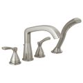 Product Image of Stryke Four Hole Roman Tub Trim w/ Hand Shower, 1.75 GPM (Stainless), T4776-SS-PR