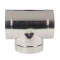 Product Image of 4" 30 Ga Galvanized Connector Tee, T4X4X4