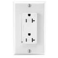 Product Image of Decora Plus Tamper Resistant Surge Protective Duplex Receptacle/Outlet - White (20A, 125V, 2P)