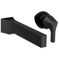 Product Image of Zura Single Handle Wall Mount Bathroom Faucet Trim, 1.20 GPM (Matte Black), T574LF-BLWL