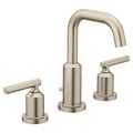 Product Image of Gibson Two Handle High Arc Bathroom Faucet (Brushed Nickel)
