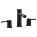 Product Image of Align Matte Black 2 Handle High Arc Bathroom Faucet w/ M-pact Valve, T6193BL-9000