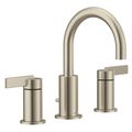Product Image of Cia Brushed Nickel 2 Handle Bathroom Faucet, Widespread, T6222BN
