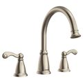Product Image of Traditional 2 Hhandle Roman Tub Faucet, T624SRN (Brushed Nickel)