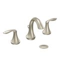 Product Image of Eva Brushed Nickel 2 Handle High Arc Bathroom Faucet w/ M-pact Valve And Drain, T6420BN-9000-L