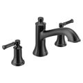 Product Image of Dartmoor 2 Handle Roman Tub Faucet, T683BL (Matte Black)