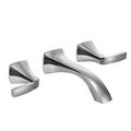 Product Image of Voss 2 Handle Wall Mount Bathroom Faucet, Lever Handles (Chrome), T6906