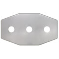 1-3/8" Three-Hole Repair Cover Plate (7-1/4" x 13")