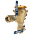 Product Image of 1-1/4" 765-QT-FZ Pressure Vacuum Breaker Backflow Preventer w/ Quarter Turn Shutoffs & Freeze Sensor (Bronze)