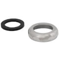 Product Image of 1-1/2" x 1-1/4" Brass Slip Joint Nut & Washer (Chrome Plated)