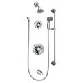 Product Image of Chrome Transfer Posi-temp Shower, Handshower, And Tub Trim w/ Slide Bar, 1.5 Gpm, T8343EP15