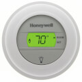 Product Image of Round Non-Programmable, Heat Only, Digital Thermostat
