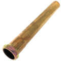Product Image of 1-1/2" x 12", 17 Gauge, Slip Joint Extension Tube (Rough Brass)