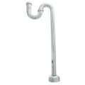 Product Image of 1-1/4" Chrome Plated Brass S-Trap, 17 GA w/Flange & Box Escutcheon