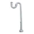 Product Image of 1-1/2" Chrome Plated Brass S-Trap, 17 GA w/Flange & Box Escutcheon