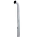 Product Image of 1-1/2" x 18" Chrome Plated Brass Slip Joint Waste Bend, 17 GA w/ Nuts and Washers
