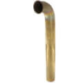 Product Image of 1-1/2" x 12", 17 GA, Rough Brass Direct Connection Waste Bend