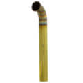 Product Image of 1-1/2" x 12", 22 Gauge, Direct Connect Waste Bend (Rough Brass)