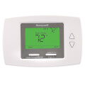 Product Image of 3-Speed Fan Coil Thermostat, 2 or 4 pipe Manual/Auto changeover, Heat or Cool, 3 speed fan, Supply voltage: 24Vac 50/60 Hz, TB8575A1000