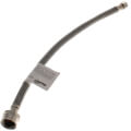 Product Image of 16" Braided Stainless Steel Hose Toilet Connector w/ Metal Nut (3/8" Compression x 7/8" Ballcock)