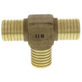 Product Image of 1-1/4" Bronze Insert Tee (Lead Free)